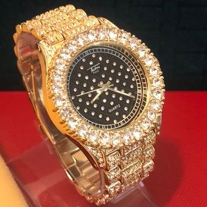 Brand New With Original Box 18K Gold Plated Watch